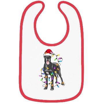 Discover Great Dane Dog Light Decor Christmas Dog Lovers Bibs