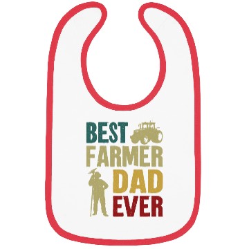 Discover Farming Farmer Dad Father Vintage Bibs