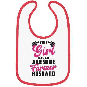 Discover Farming Farmer Husband This Girl Bibs