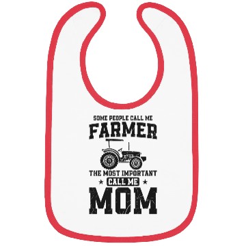 Discover Farming Farmer Mom Mother Vintage Bibs