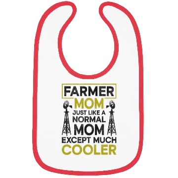 Discover Farming Farmer Mom Mother Vintage Bibs