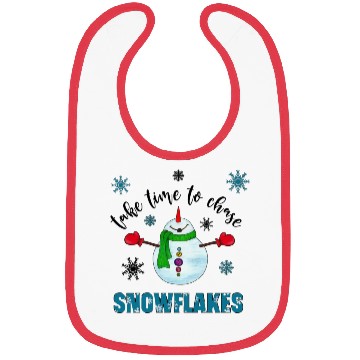 Discover Snowman Christmas Bibs