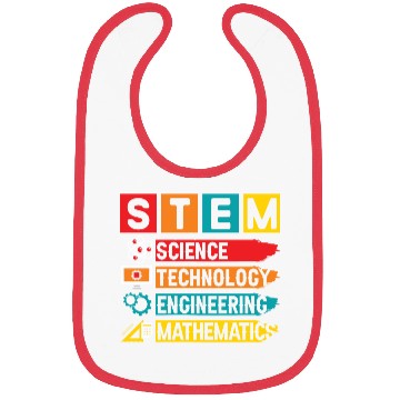 Discover STEM Science Technology Engineering Mathematics Bibs