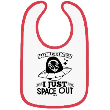 Discover Science Fiction Alien UFO Space Bibs