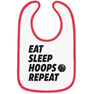 Discover Eat Sleep Hoops Repeat Basketball Bibs