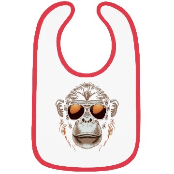 Discover Monkey Face Bibs