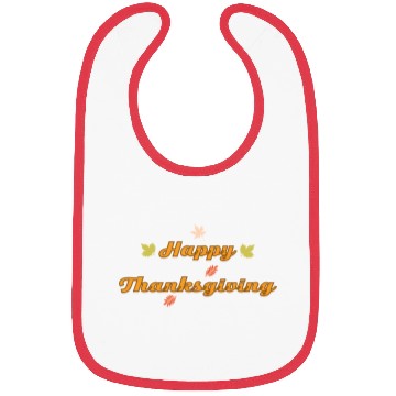 Discover Happy Thanksgiving Bibs