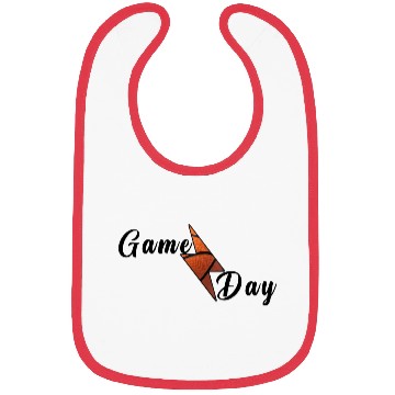 Discover Game Day Basketball Lightning Bolt Bibs