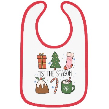 Discover Tis the Season Christmas Bibs