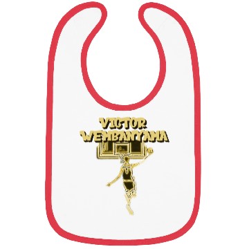 Discover VICTOR WEMBANYAMA FRENCH BASKETBALL PLAYER DRAFT Bibs