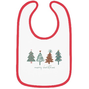Discover Merry Christmass Bibs