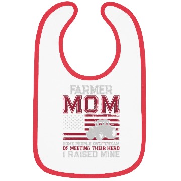Discover Farming Farmer Mom Mother Tractor Bibs