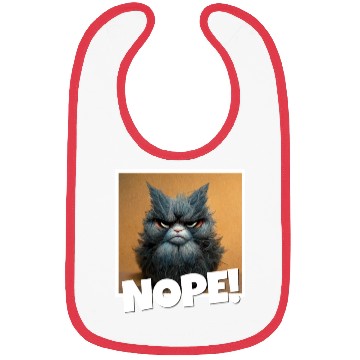 Discover 3d cat grumpy Coffee I hate people good morning Bibs