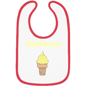 Discover Software Vanilla Ice Cream Bibs