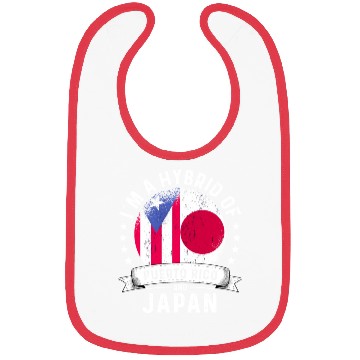 Discover Puerto Rico Flag Japan Grown Country Flags Bibs