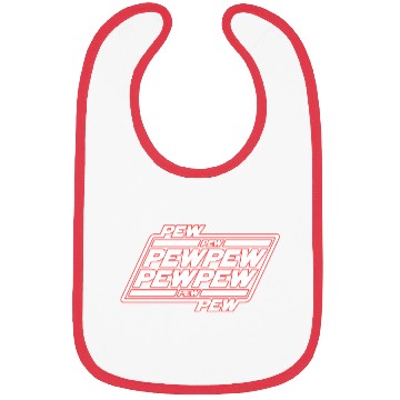 Discover Pew Pew Pew Bibs