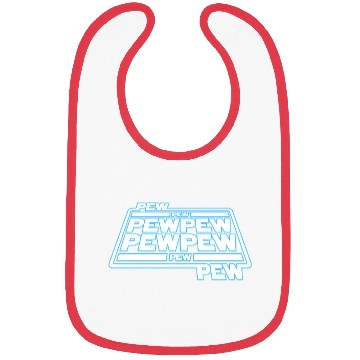 Discover Pew Pew Pew Bibs