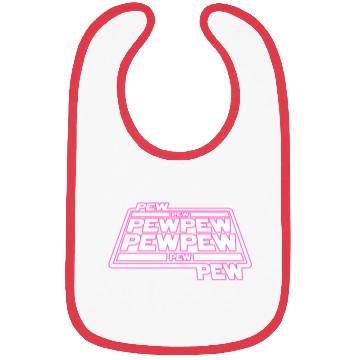 Discover Pew Pew Pew Bibs