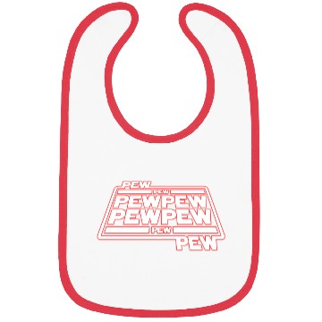 Discover Pew Pew Pew Bibs