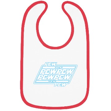 Discover Pew Pew Pew Bibs