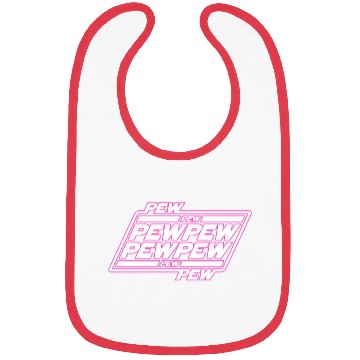 Discover Pew Pew Pew Bibs