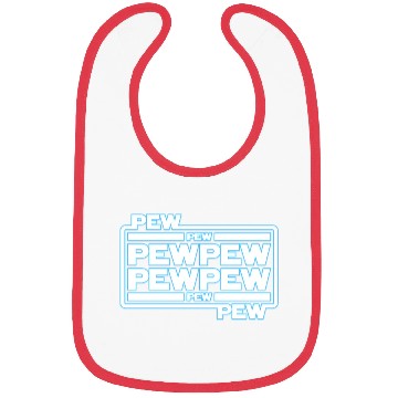 Discover Pew Pew Pew Bibs