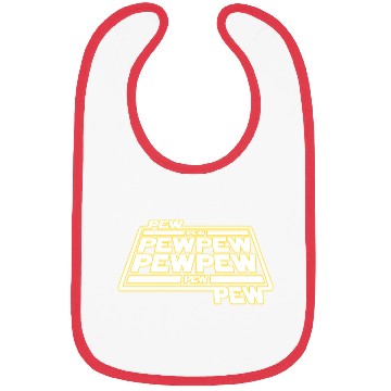 Discover Pew Pew Pew Bibs