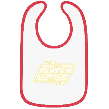 Discover Pew Pew Pew Bibs
