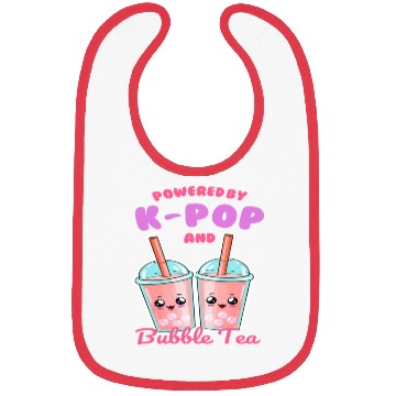 Discover Powered By K POP And Bubble Tea Bibs