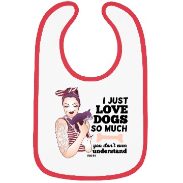 Discover Hundemama tattooed puppy bone Bibs
