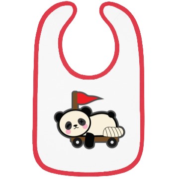 Discover Disabled Panda Kawaii Bibs