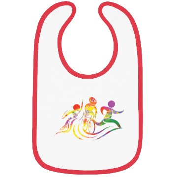 Discover Watercolor Womens Triathlon Bibs