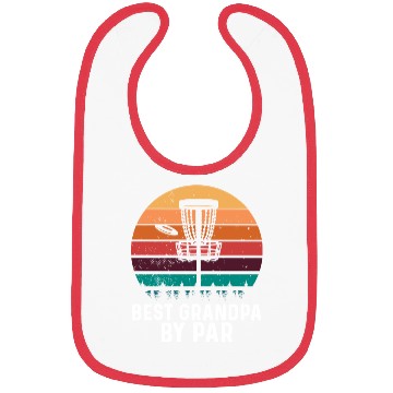 Discover Best Grandpa By Par Father's Day Disc Golf Grandad Bibs