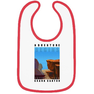 Discover Adventure Grand Canyon cool design Bibs