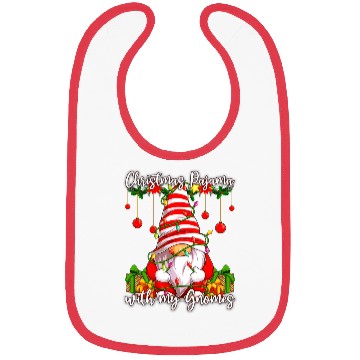 Discover Christmas Pajama with my Gnomes Bibs