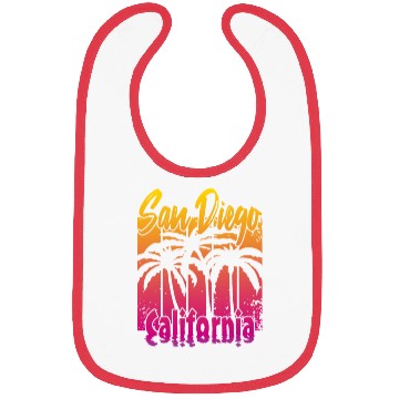 Discover Vintage San Diego California Bibs