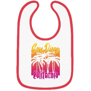 Discover Vintage San Diego California Bibs