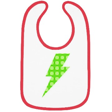 Discover Patterned Lightning Symbol Bibs
