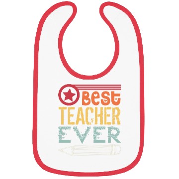 Discover best teacher ever Bibs