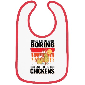 Discover Chickens Gift Farmer Chicken Coop Bibs
