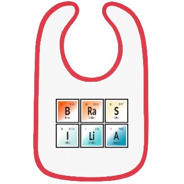 Discover Brasilia | Periodic Table of Elements Bibs