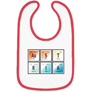 Discover Austria | Periodic Table of Elements Bibs
