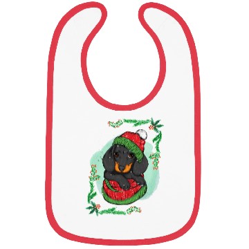 Discover Winter holiday dog Bibs