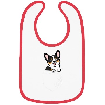 Discover Black Corgi Bibs