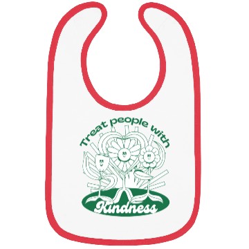 Discover Treat people with kindness Bibs