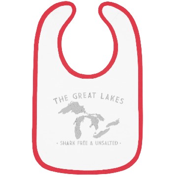 Discover Great Lakes Shark Free And Unsalted Sweat Bibs