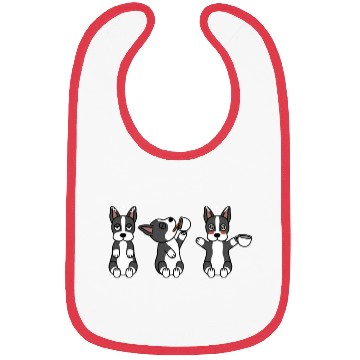 Discover Boston Terrier Coffee Lover Bibs