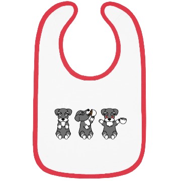 Discover Schnauzer Coffee Lover Bibs