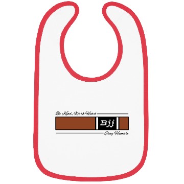 Discover Jiu Jitsu Brown Belt Be Kind Work Hard Stay Humble Bibs