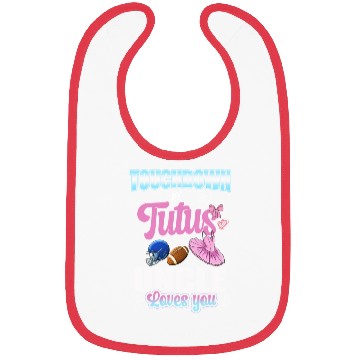 Discover Touchdown or Tutu Uncle Loves You Bibs